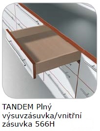 výsuv blum rolničkové 2